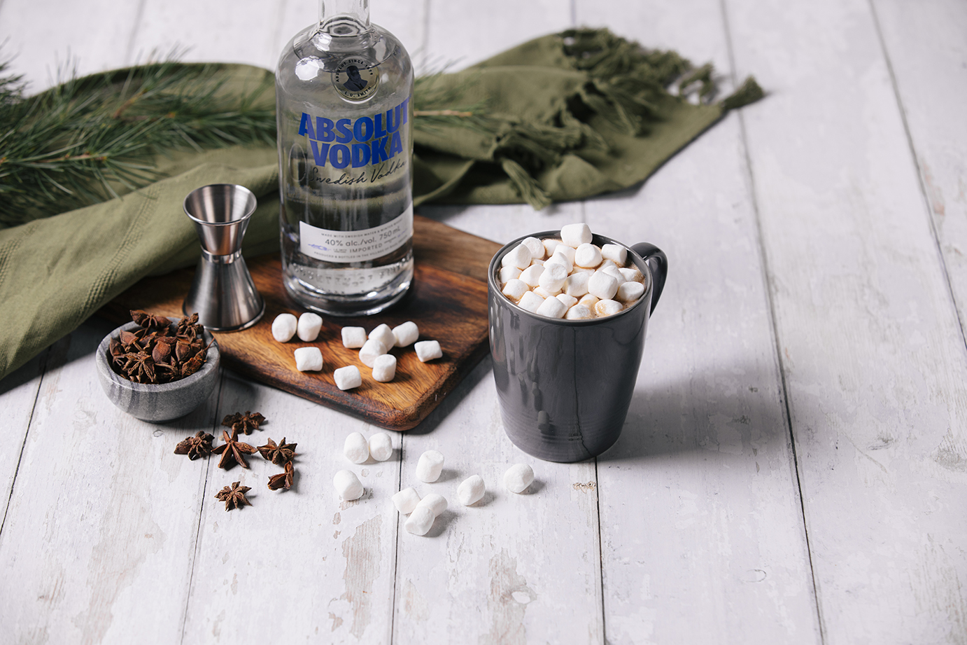 Star Anise Absolut Vodka Hot Chocolate - Calgary Co-op Wine Spirits Beer