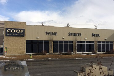 Image of Mount Pleasant Wine Spirits Beer store in Calgary, Alberta.