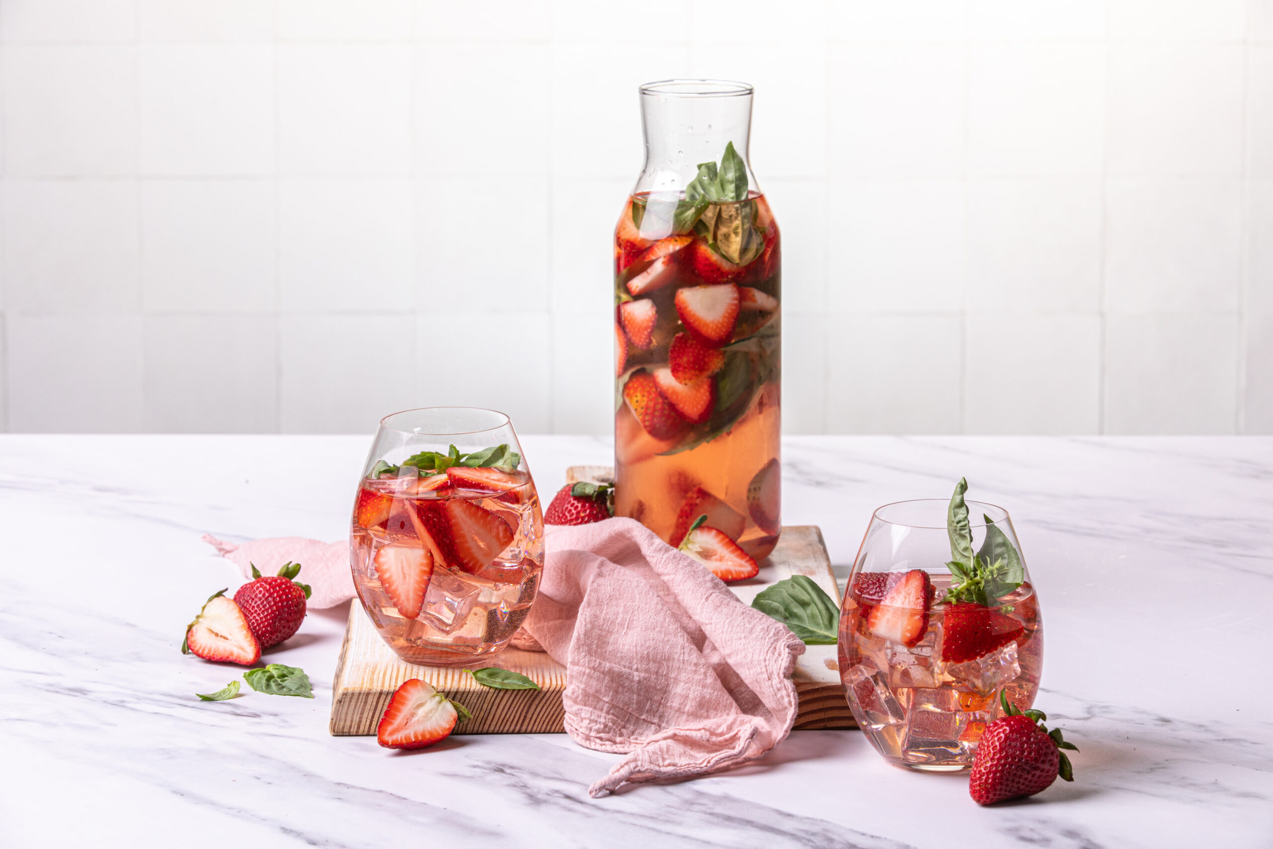 Strawberry Basil Sangria - Calgary Co-op Wine Spirits Beer
